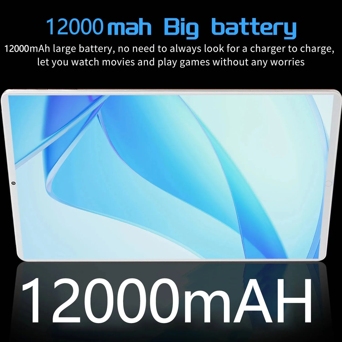 2024 5G Tablet Android 13.0 Brand New 11.6 inch 16GB RAM 1TB ROM Tablet 16MP 32MP 12000mAh 10Core WIFI Bluetooth Network Tablet