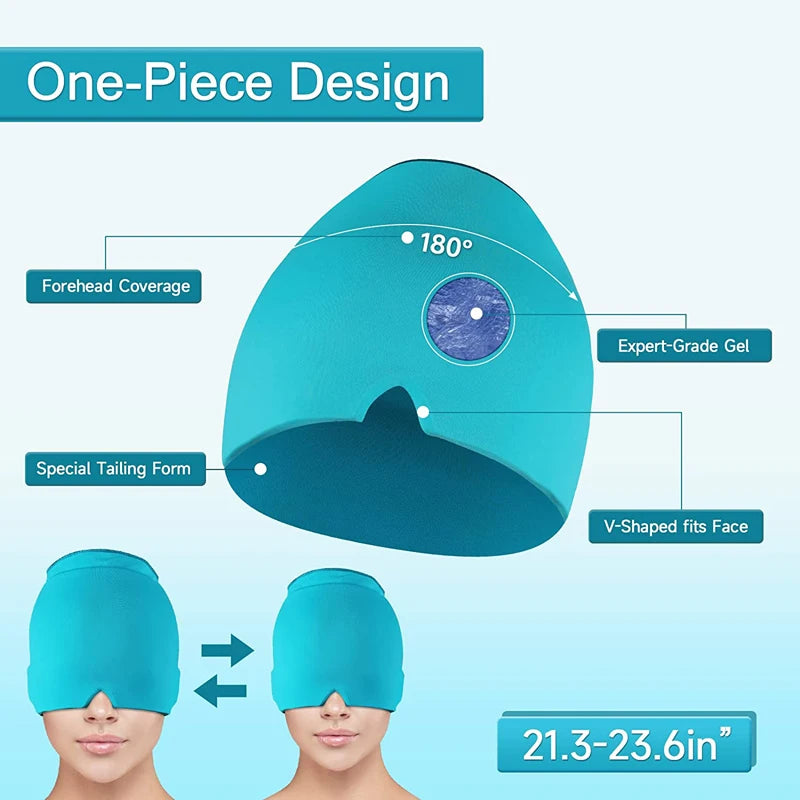 Form Fitting Gel Ice Headache  Migraine