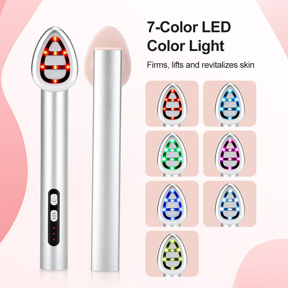 7-Color LED Eye Beauty Device Micro-current Facial