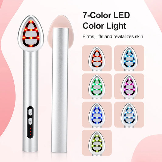 7-Color LED Eye Beauty Device Micro-current Facial