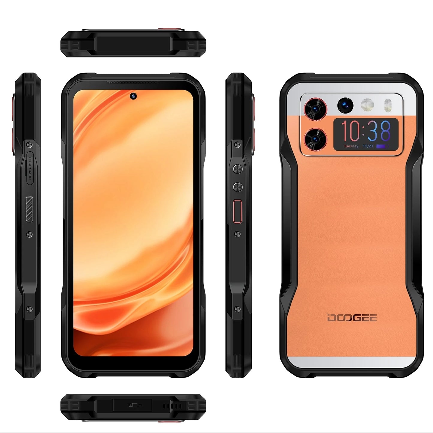 DOOGEE V20S Rugged Phone 12GB+256GB 1.58" AMOLED