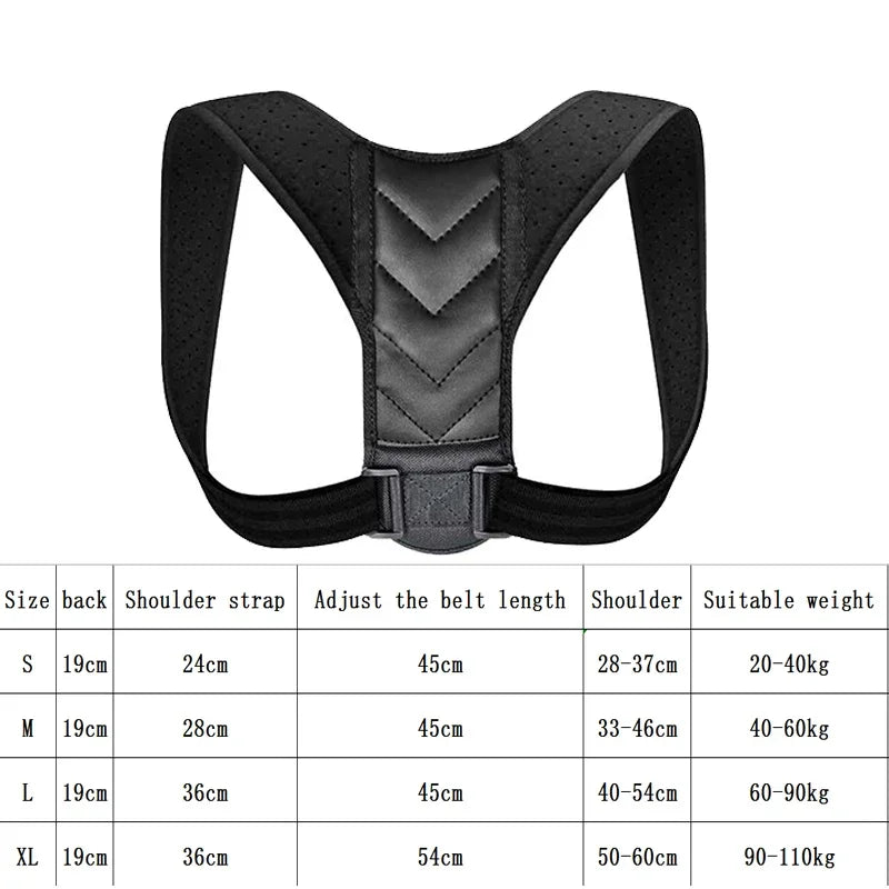 Adjustable Back Trainer Posture Corrector Therapy Corset Spine Support Belt Lumbar Back Posture Correction Bandage For Men Women