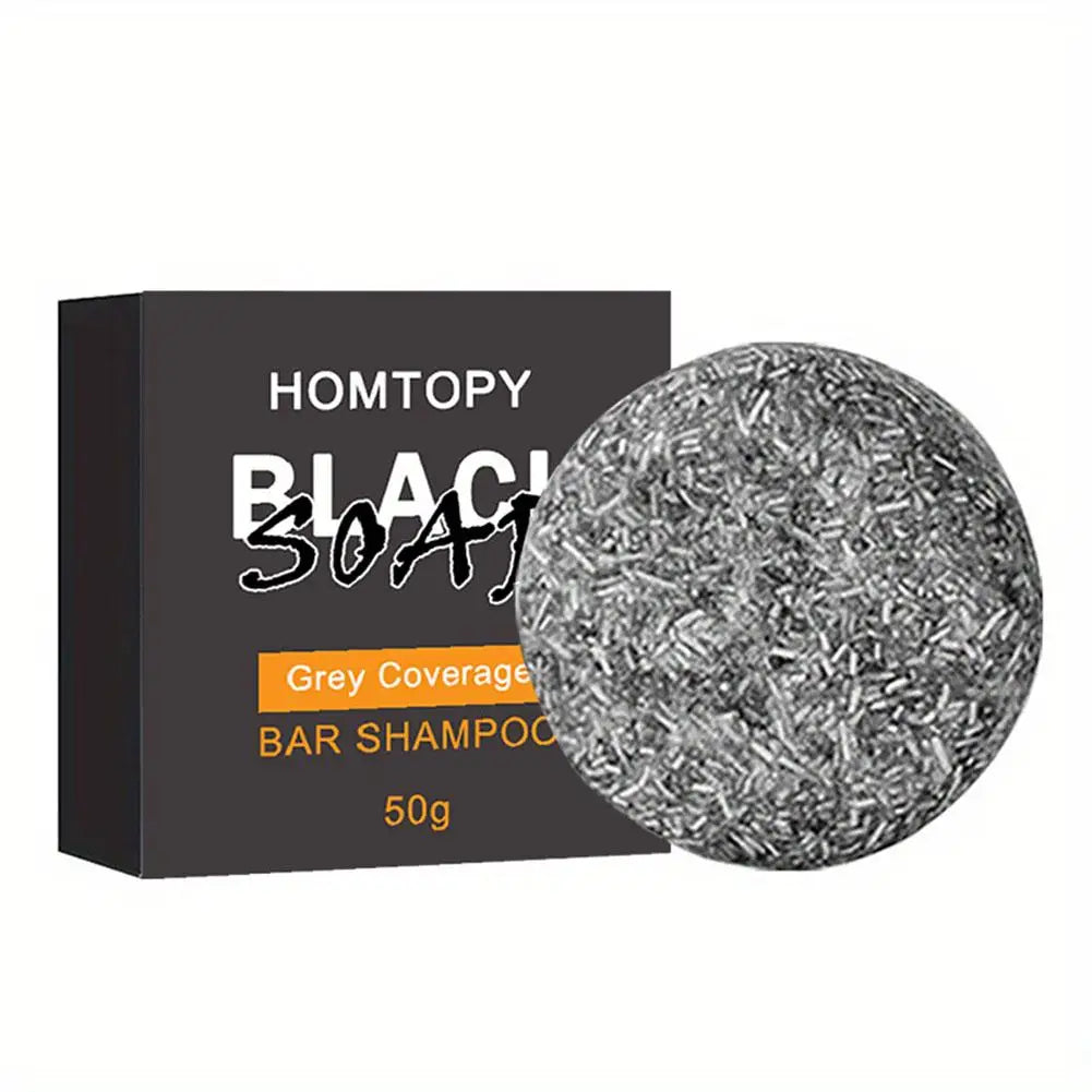 50g Hair Shampoo Soap Bamboo Charcoal Oil Control Shampoo Gray To Hair Soap Hair Soap Shampoo Canas Dye Dye Shampoo S2V4