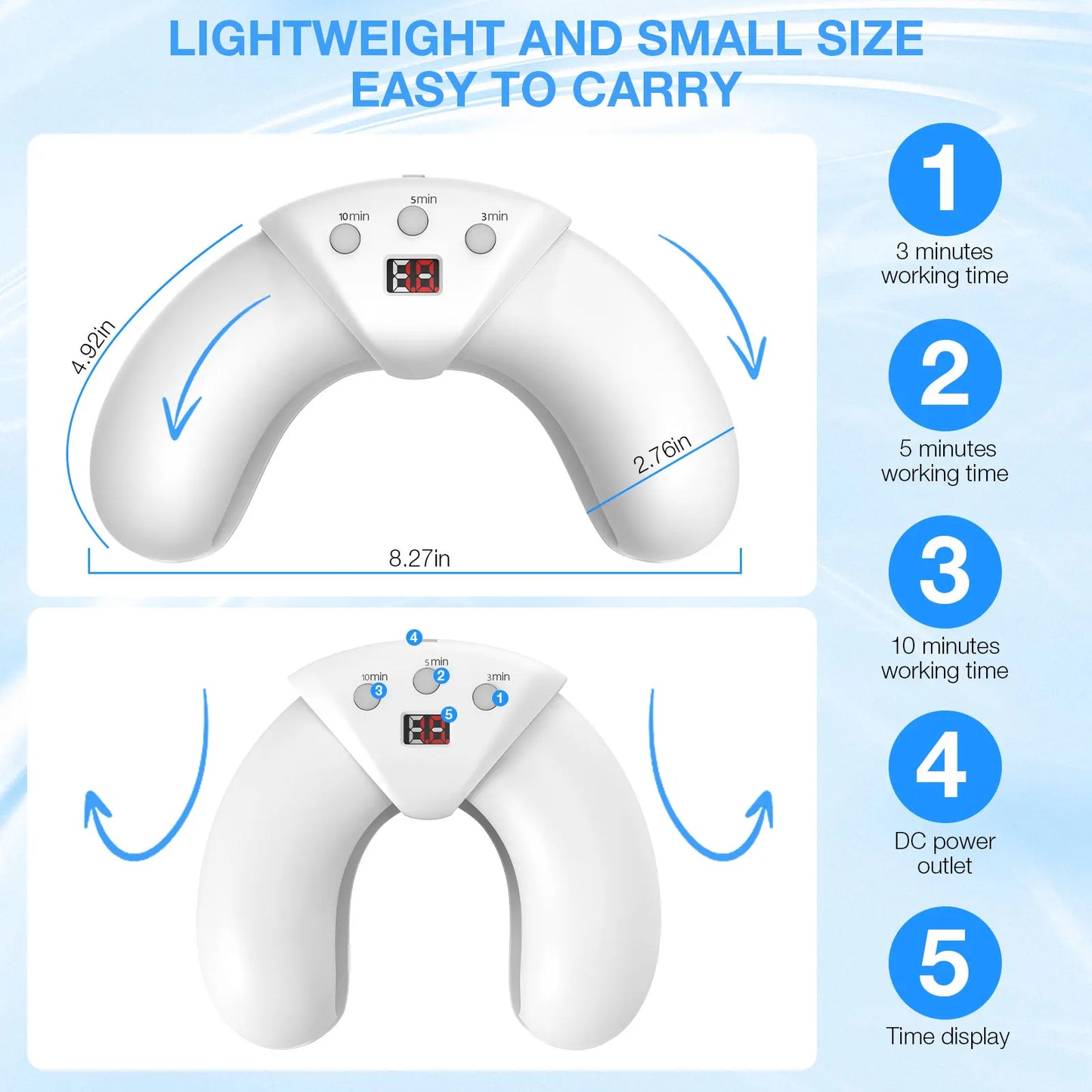 KTS Semi-arc Nail Fungus Laser Device