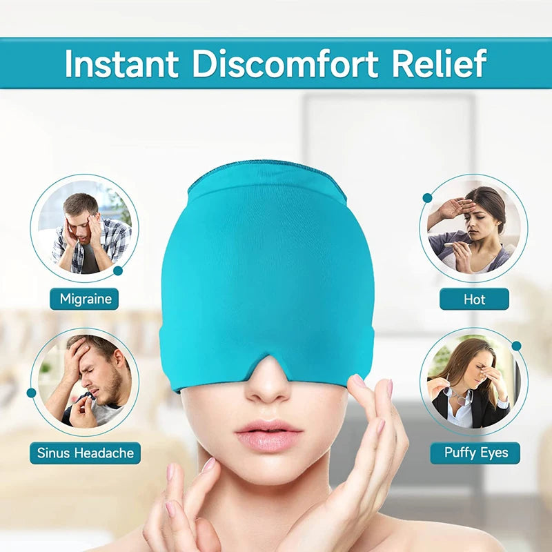 Form Fitting Gel Ice Headache  Migraine