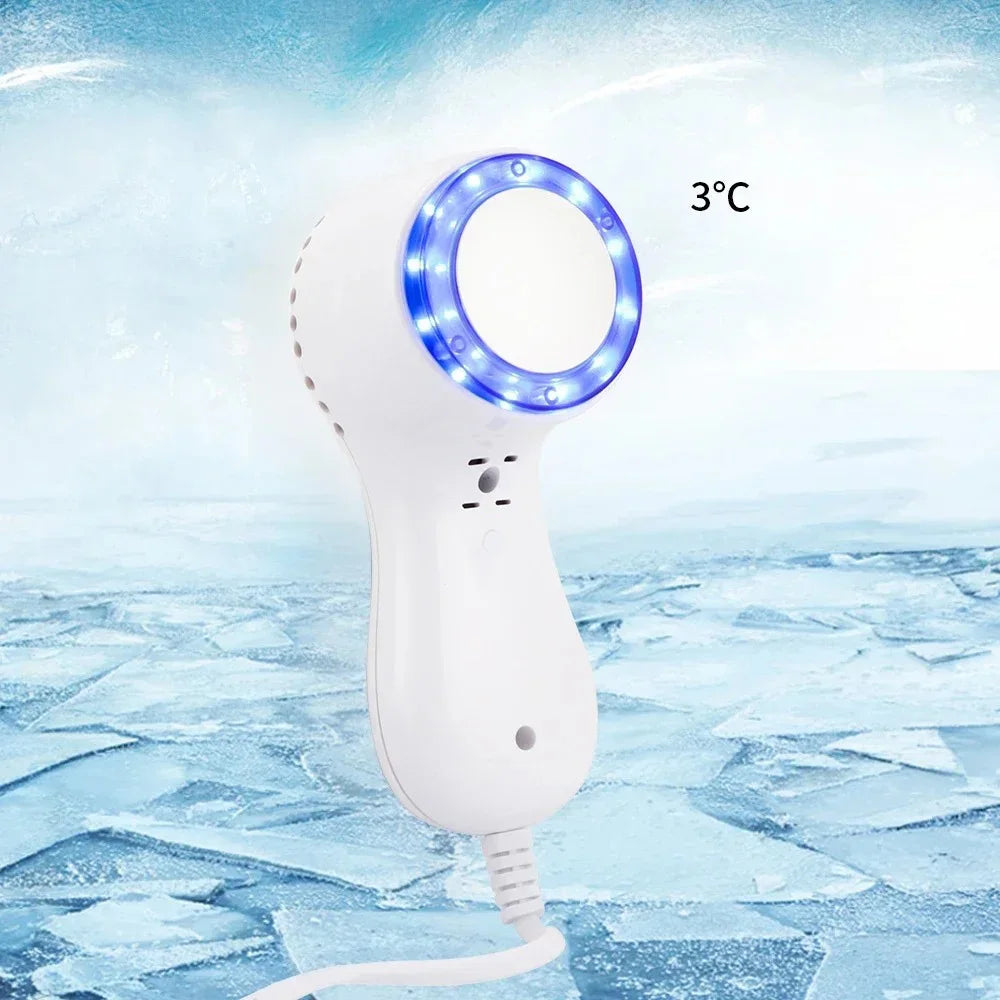 USB Ice Healing Beauty Machine Led Photon Rejuvenation Massager