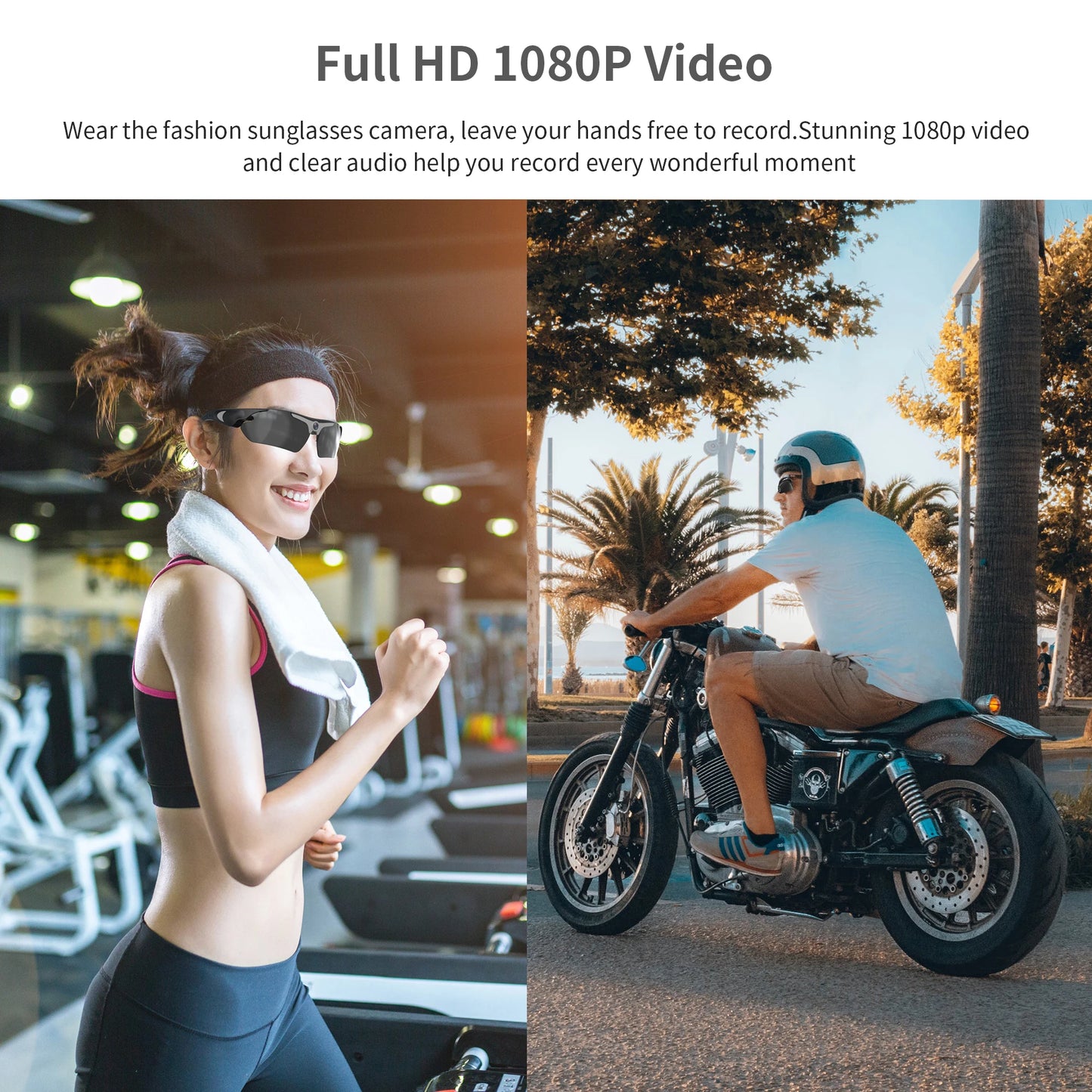 1080P Full HD Mini Camera Sunglasses